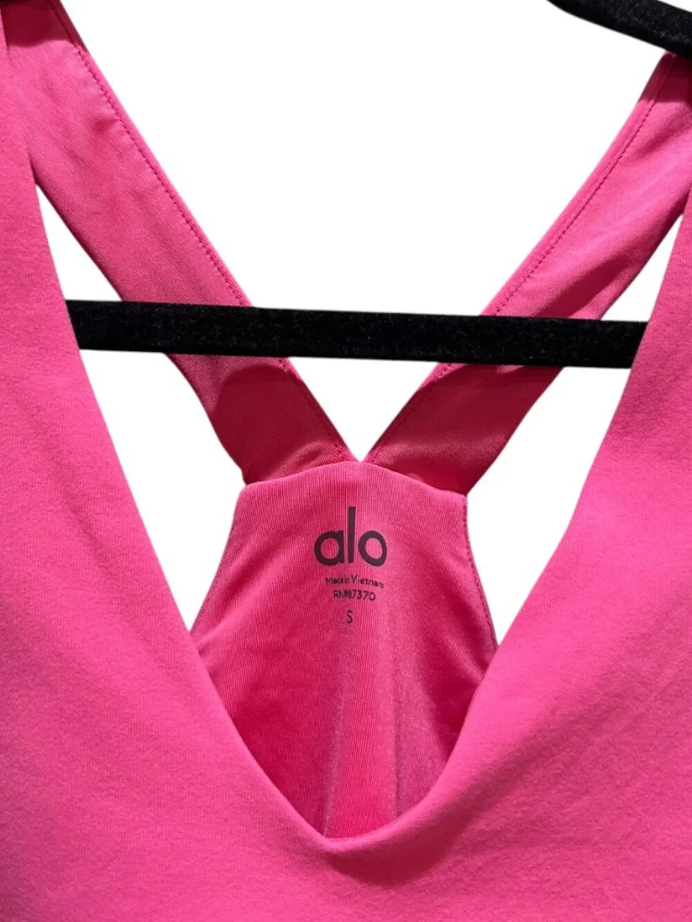 ALO YOGA Real Bra Tank Bright Pink